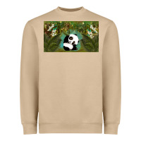 Mushroom cute panda Heavyweight Sweatshirt - TumblerDesignByShophia