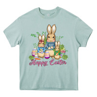 Arona easter bunny family wıth carrots and eggs Heavy Core Tee - AdoDesignShop