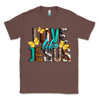 Chestnut Love Like Jesus Classic Tee - LillyAllenDesigns