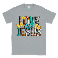 Heather Grey Love Like Jesus Classic Tee - LillyAllenDesigns