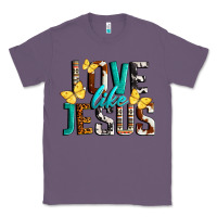 Lavender Love Like Jesus Classic Tee - LillyAllenDesigns