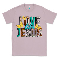 Lilac Love Like Jesus Classic Tee - LillyAllenDesigns