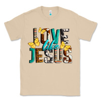 Mushroom Love Like Jesus Classic Tee - LillyAllenDesigns