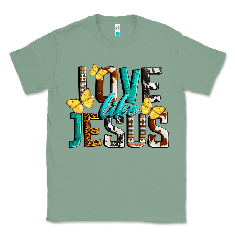 Love Like Jesus Classic Tee by LillyAllenDesigns | Teevron