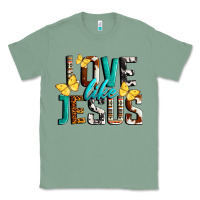 Sage Love Like Jesus Classic Tee - LillyAllenDesigns
