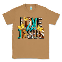 Toasted Coconut Love Like Jesus Classic Tee - LillyAllenDesigns