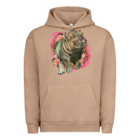 Pigment Burro leopard baby hippo Urban Hoodie - LillyAllenDesigns