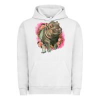 Pigment Lunar Rock leopard baby hippo Urban Hoodie - LillyAllenDesigns