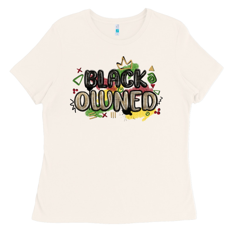 Black Owned Ladies Tee by MaliasSmallBusiness | Teevron