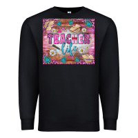 Black teacher life tumbler Premium Sweatshirt - BundleAndBundleShop