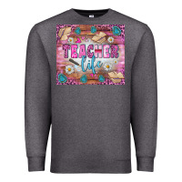 Charcoal Heather teacher life tumbler Premium Sweatshirt - BundleAndBundleShop