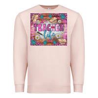 Pale Pink teacher life tumbler Premium Sweatshirt - BundleAndBundleShop