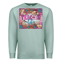 Seafoam teacher life tumbler Premium Sweatshirt - BundleAndBundleShop
