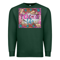 Sports Green teacher life tumbler Premium Sweatshirt - BundleAndBundleShop