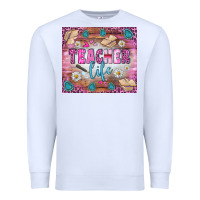 White teacher life tumbler Premium Sweatshirt - BundleAndBundleShop