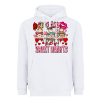 White Valentine's Day My Class Is Full Of Sweet Hearts Heavyweight Hoodie - FaDigitalArtStudio