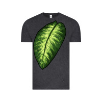 Vintage Black Dumb Cane Leaf Vintage Tee - LillyAllenDesigns