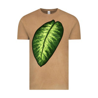 Vintage Camel Dumb Cane Leaf Vintage Tee - LillyAllenDesigns