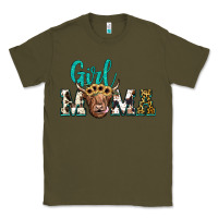 Army Green girl mama Classic Tee - JahusDesignShop