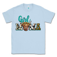 Dusty Blue girl mama Classic Tee - JahusDesignShop