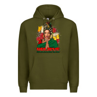 Army Green Believe black woman Premium Hoodie - FaDigitalArtStudio
