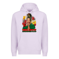 Lilac Believe black woman Premium Hoodie - FaDigitalArtStudio
