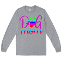 Heather Grey Dog Mom Long Sleeve Tee - Bettercallsaul