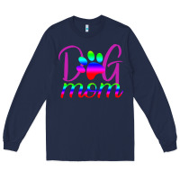 Navy Dog Mom Long Sleeve Tee - Bettercallsaul