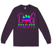 Plum Dog Mom Long Sleeve Tee - Bettercallsaul