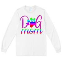White Dog Mom Long Sleeve Tee - Bettercallsaul