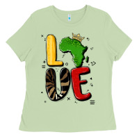 Matcha africa love Ladies Tee - MaliasSmallBusiness