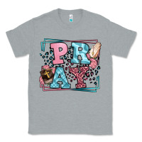 Heather Grey Pray leopard frame Classic Tee - LillyAllenDesigns