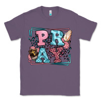 Lavender Pray leopard frame Classic Tee - LillyAllenDesigns