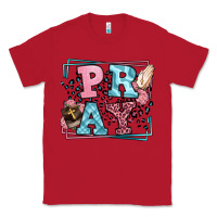 Red Pray leopard frame Classic Tee - LillyAllenDesigns