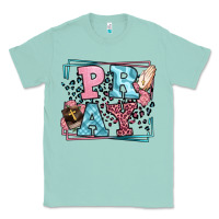 Seafoam Pray leopard frame Classic Tee - LillyAllenDesigns