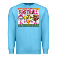 Ocean Blue football sister tumbler Premium Sweatshirt - BundleAndBundleShop