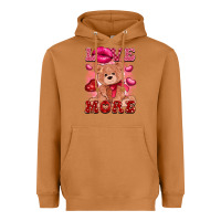 Meerkat love more with toy bear Heavyweight Hoodie - FaDigitalArtStudio