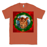 Copper christmas red angus calf head Classic Tee - LillyAllenDesigns