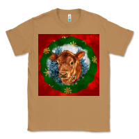 Toasted Coconut christmas red angus calf head Classic Tee - LillyAllenDesigns