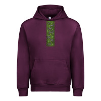 Mauve Wine zebra Urban Hoodie - LillyAllenDesigns
