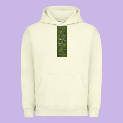Zebra Urban Hoodie Designed By Lillyallendesigns