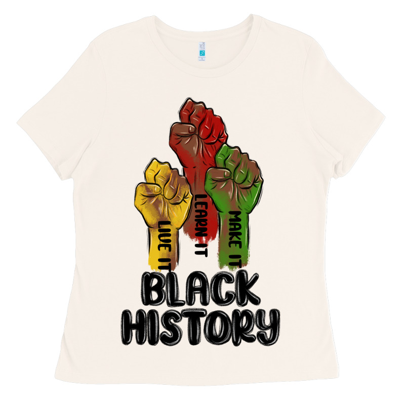 Black History Malia Ladies Tee by MaliasSmallBusiness | Teevron