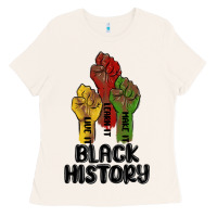 Bone black history malia Ladies Tee - MaliasSmallBusiness