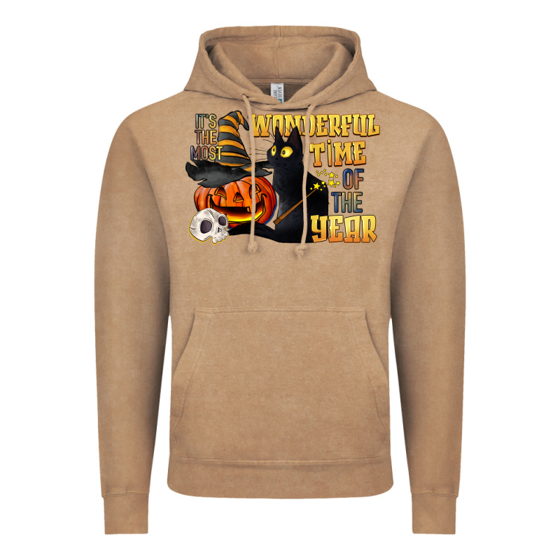Wonderful Time Of The Year Halloween Vintage Hoodie by LillyAllenDesigns | Teevron