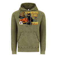 Vintage Olive wonderful time of the year halloween Vintage Hoodie - LillyAllenDesigns