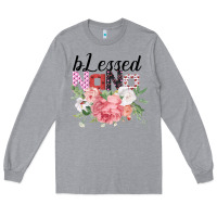 Heather Grey Blessed Nana Gifts for Nana or Grandma Long Sleeve Tee - Bettercallsaul