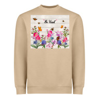 Mushroom be kind wildflower Heavyweight Sweatshirt - TumblerDesignByShophia