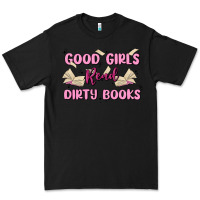 Black good girls read dirty books Premium Tee - MaliasSmallBusiness