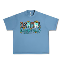 Pebble Blue dental hygienist Urban Heavy Tee - JahusDesignShop