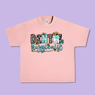 Dental Hygienist Urban Heavy Tee Designed By Jahusdesignshop